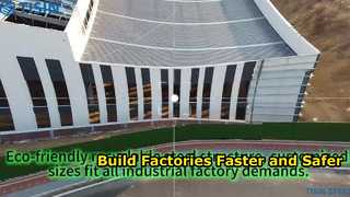 Fast Industrial Workshop Construction No Welding Required