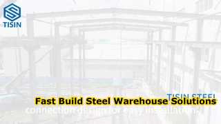 Prefabricated Steel Warehouse Fast Industrial Construction