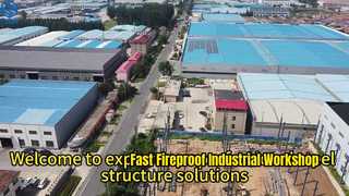 Fast Assembly Prefab Steel Workshop Industrial Solution
