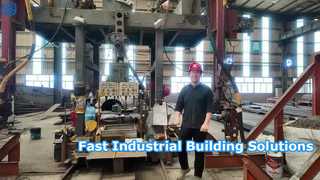 Fast Assembly Prefab Steel Industrial Buildings