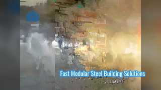 Fast Modular Steel Industrial Buildings and Living Quarters